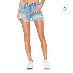 AGOLDE Parker vintage cut off shorts in swapmeet